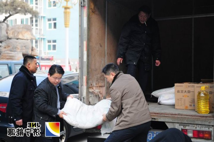 虢洪增到汶上县路林村困难户走访慰问