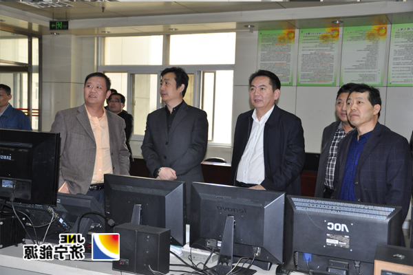 董事长虢洪增带领集团安全生产包保组到花园煤矿进行督导检查