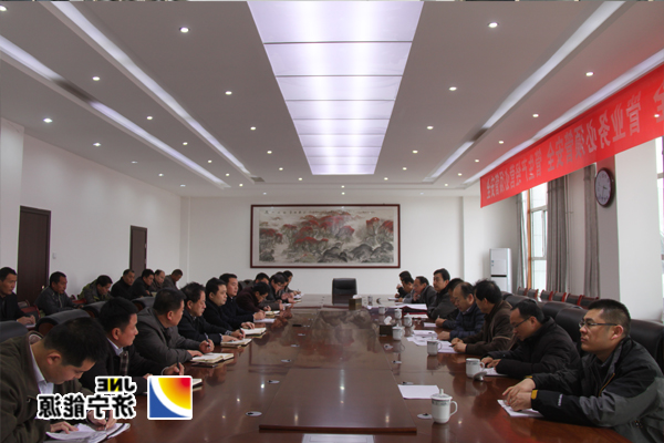 虢洪增一行到朱家峁煤矿调研指导工作