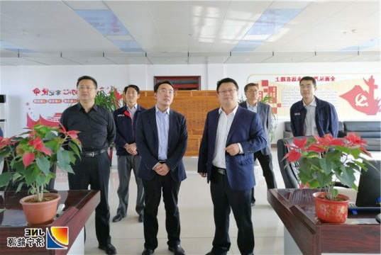 张猛带队到阳城煤电进行重点工作督查