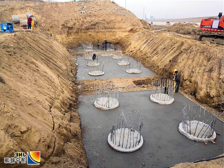 2018年12月24日，济矿物流航道沿线桥梁工程全面开工（李宝 刘文举）.jpg