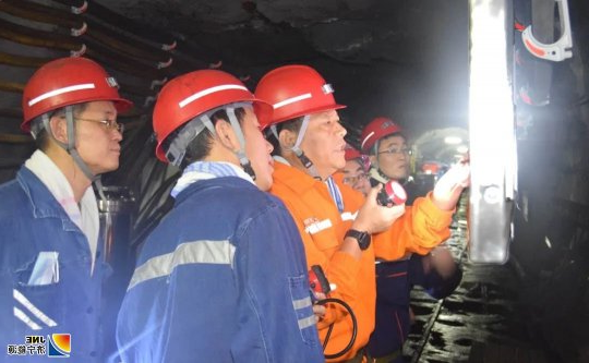 张广宇到金桥煤矿、花园煤矿检查指导工作