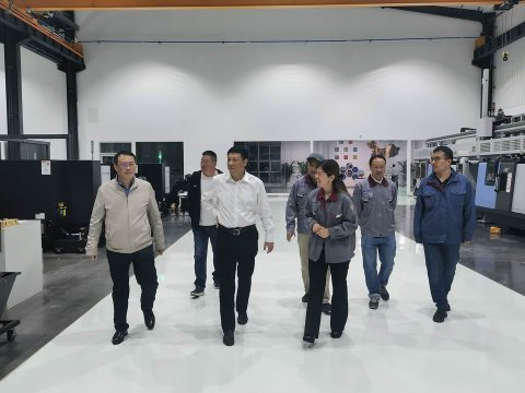 张广宇到盛源公司检查指导工作