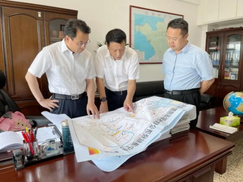 张广宇带队对接省直有关部门 全力推进港口建设及运营