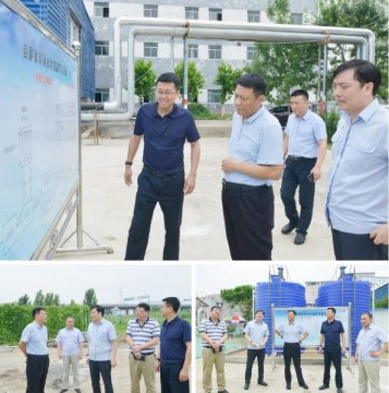 张广宇到安居煤矿督导检查高盐水治理项目运行情况