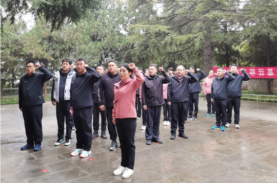 集团公司金融板块开展党史学习教育现场教学活动