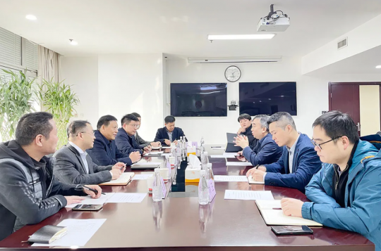 张广宇带队到陕煤化集团企业走访交流