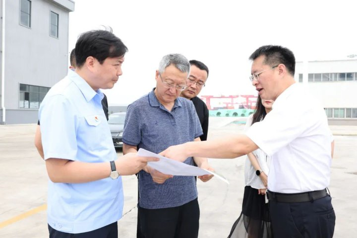 济宁海关领导到济宁能源调研指导工作