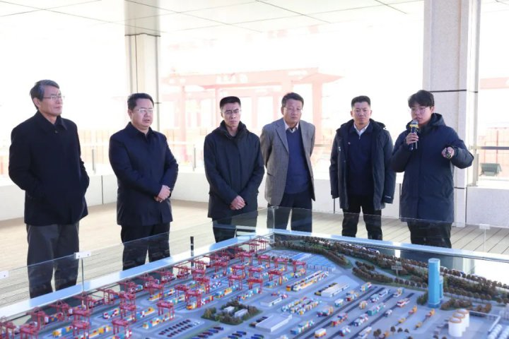 中国绿发客人到济宁能源参观交流