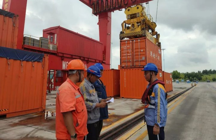 梁山港“三类人”联动，发挥技术保安作用